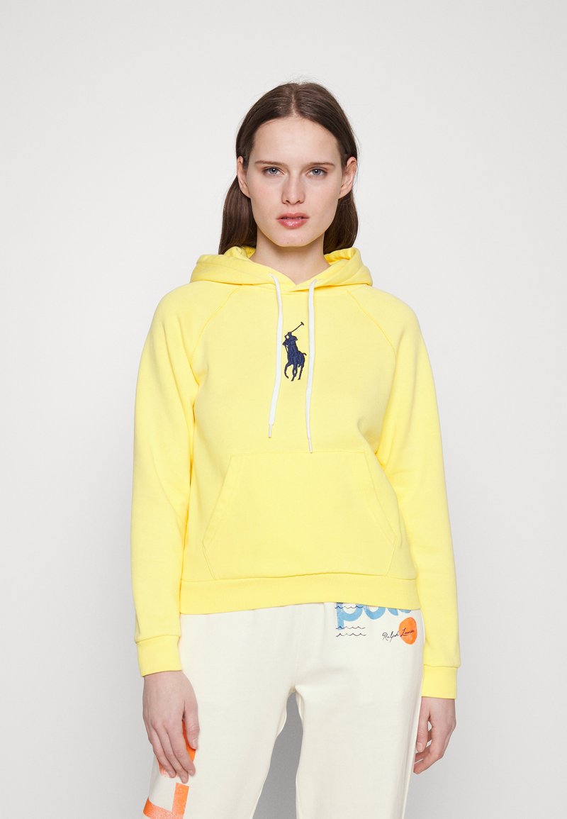 Polo Ralph Lauren LONG SLEEVE Hoodie sunfish yellow/geel Zalando.nl