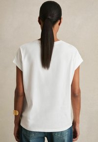 Reiss REGULAR FIT - TOMMIE BRUSHED- CREW-NECK  - Tricou basic - white