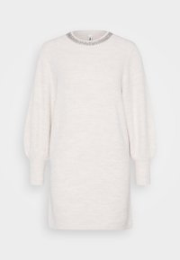 ONLELSA DRESS  - Strikket kjole - pumice stone melange