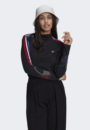 Long sleeved top - black