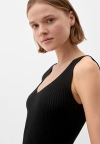 s.Oliver Robe fourreau - schwarz