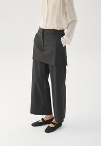 JOLIN - Ankle strap ballet pumps - black