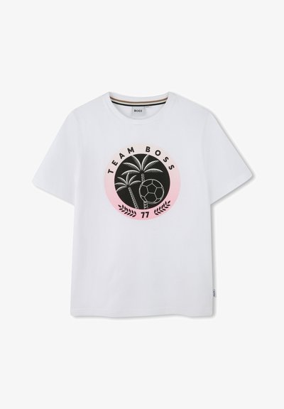 SHORT SLEEVES - T-shirt imprimé - white