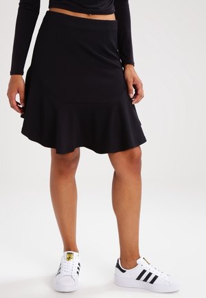 Falda acampanada - black
