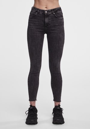 Pieces Jeans Skinny Fit - grey denim