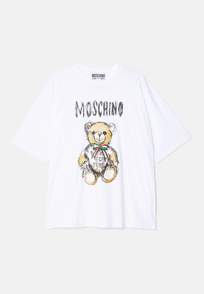 MOSCHINO POETRY MESSAGES - Camiseta estampada - white