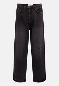 KINGSTON BAGGY FIT - Jean baggy - black grey