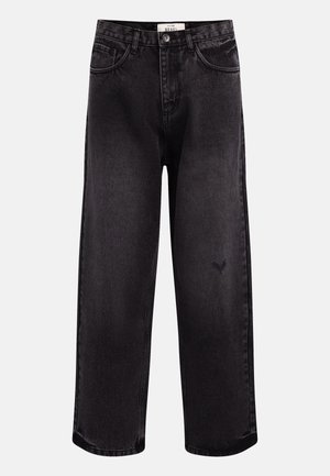 Redefined Rebel KINGSTON BAGGY FIT - Baggy jeans - black grey