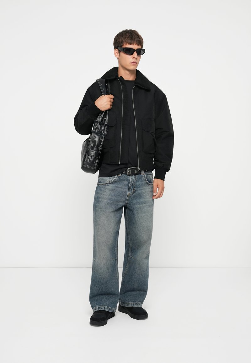 Jack & Jones OCEAN - Giubbotto Bomber - schwarz/nero