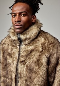 iets frans... WADE ZIP THRU UNISEX - Casaco de inverno - brown