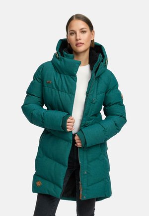 PAVLA - Vinterfrakke - pine green