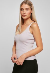 Urban Classics - LADIES RIB KNIT TOP - Top - softlilac Thumbnail-Bild 1