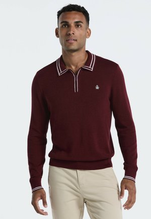 Poloshirt - cabernet htr