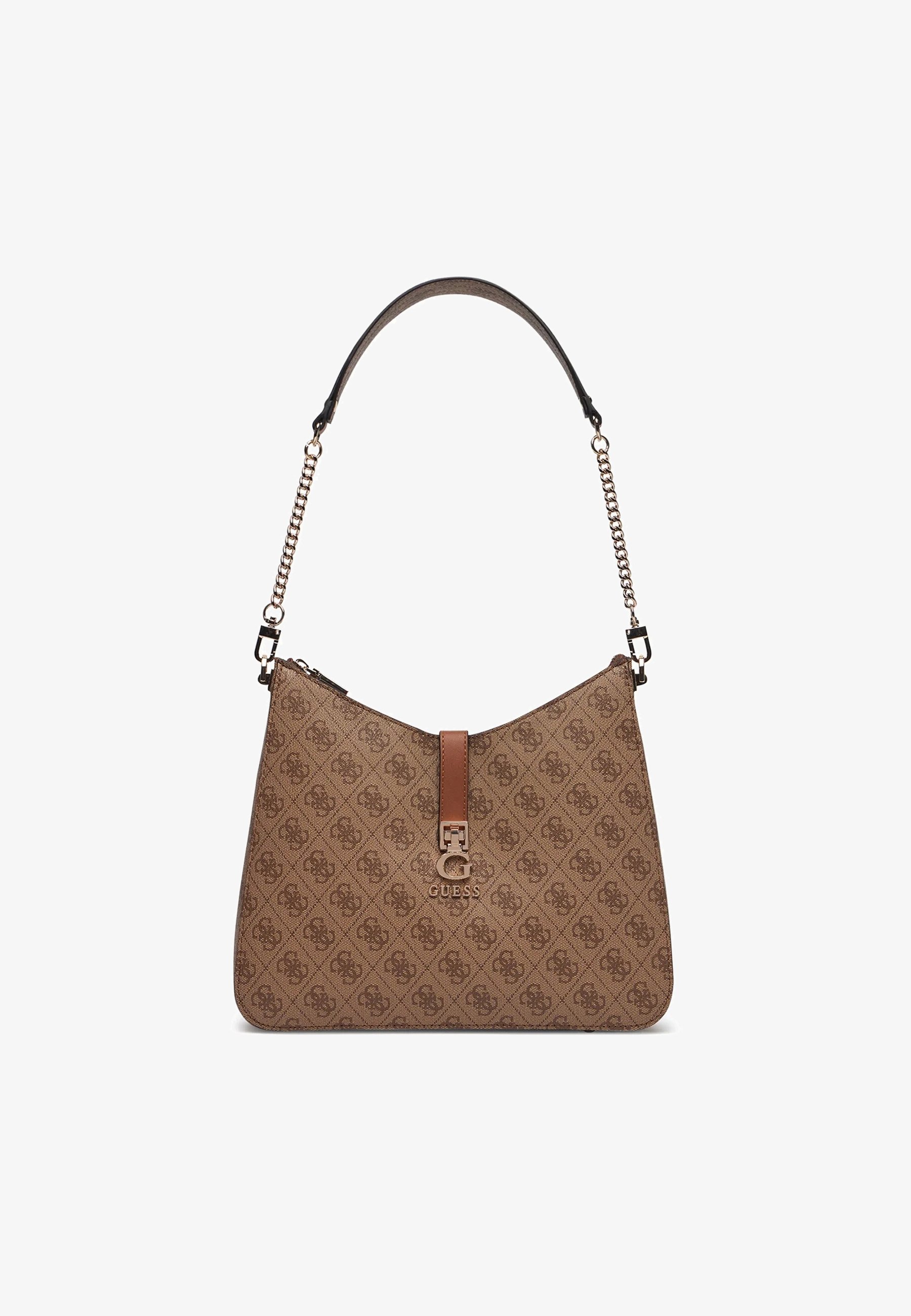 Guess - Sac A Main Femme Noelle II BG9672140 Beige Marron Doré Guess - Sac A Main Femme Noelle II BG9672140 Beige Marron Doré