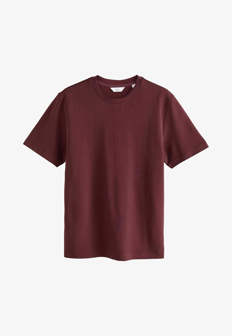 Next REGULAR FIT SMART SOFT TOUCH HEAVYWEIGHT - T-shirt - bas - deep ...