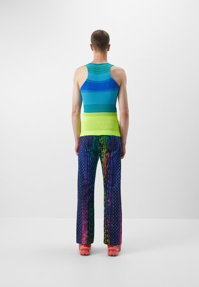 AGR HEALING ELASTIC TANK UNISEX - Μπλούζα - blue/yellow