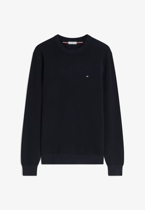 Tommy Hilfiger, ESSENTIAL STRUCTURE CREW NECK - ELEVATED ESSENTIALS - Maglione - desert sky
