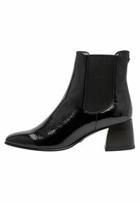 Korte laarzen - black patent
