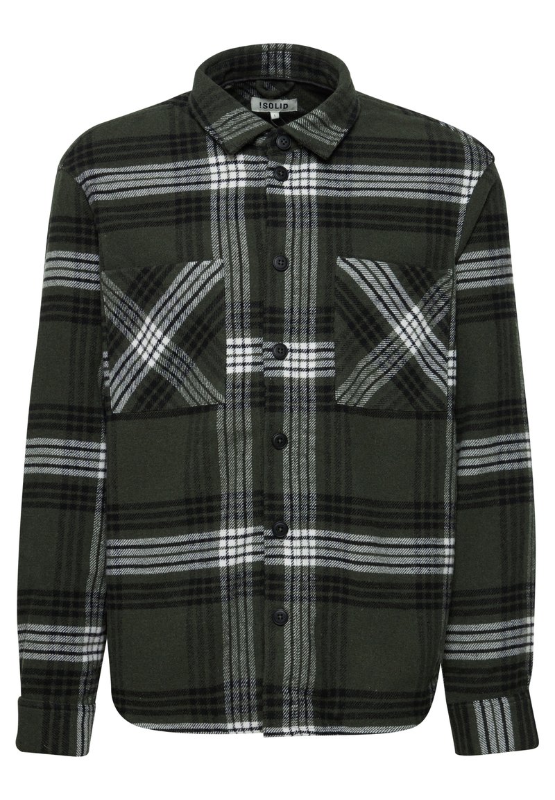 Solid Overhemd wintergroen
