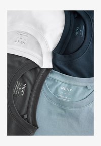 Unausgewählt, blue navy white steel