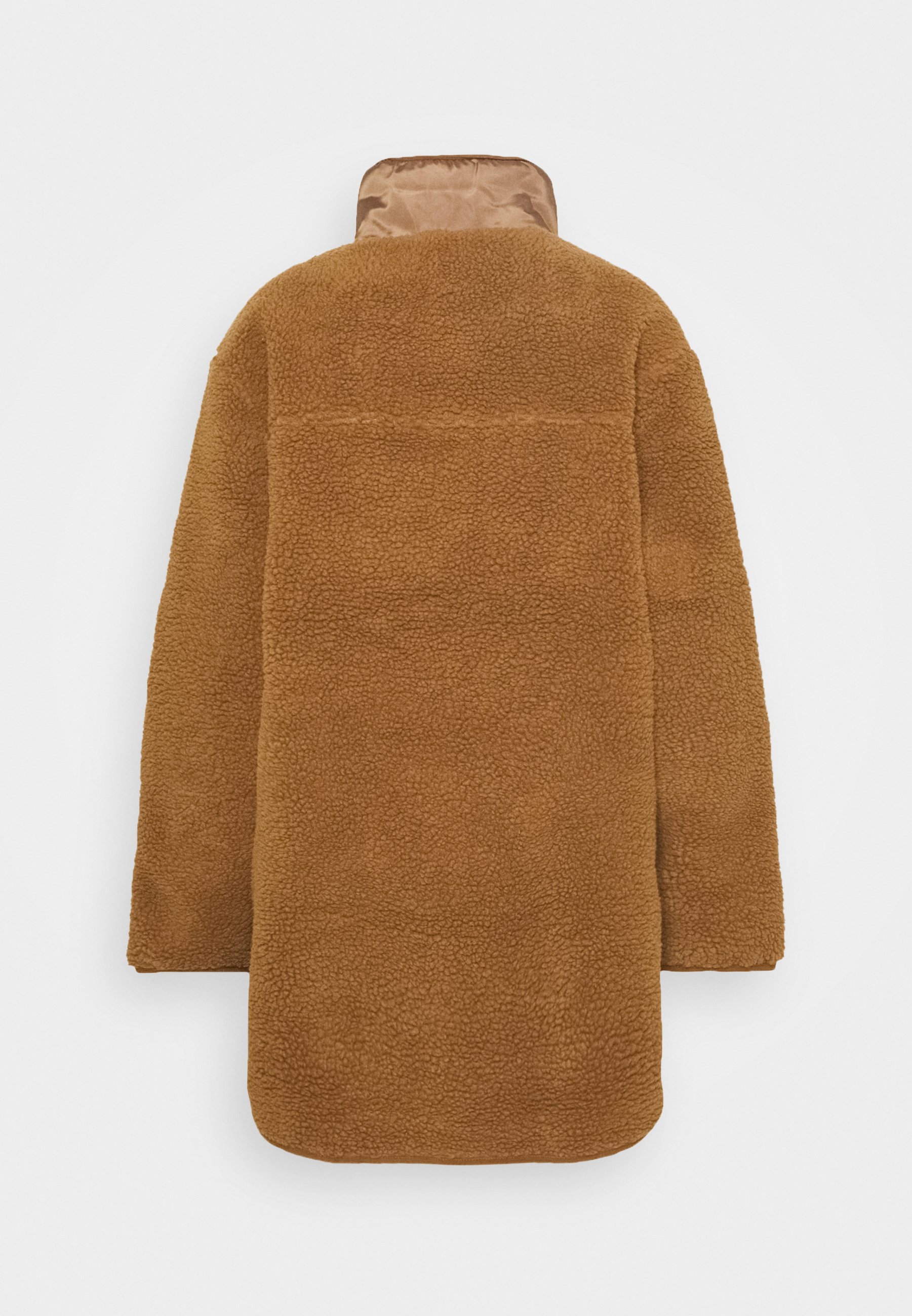 American Eagle LONG SHIRT TAIL SHERPA JACKET Winterjacke Madewell FUJI SHERPA LINER JACKET Winterjacke toffeetan