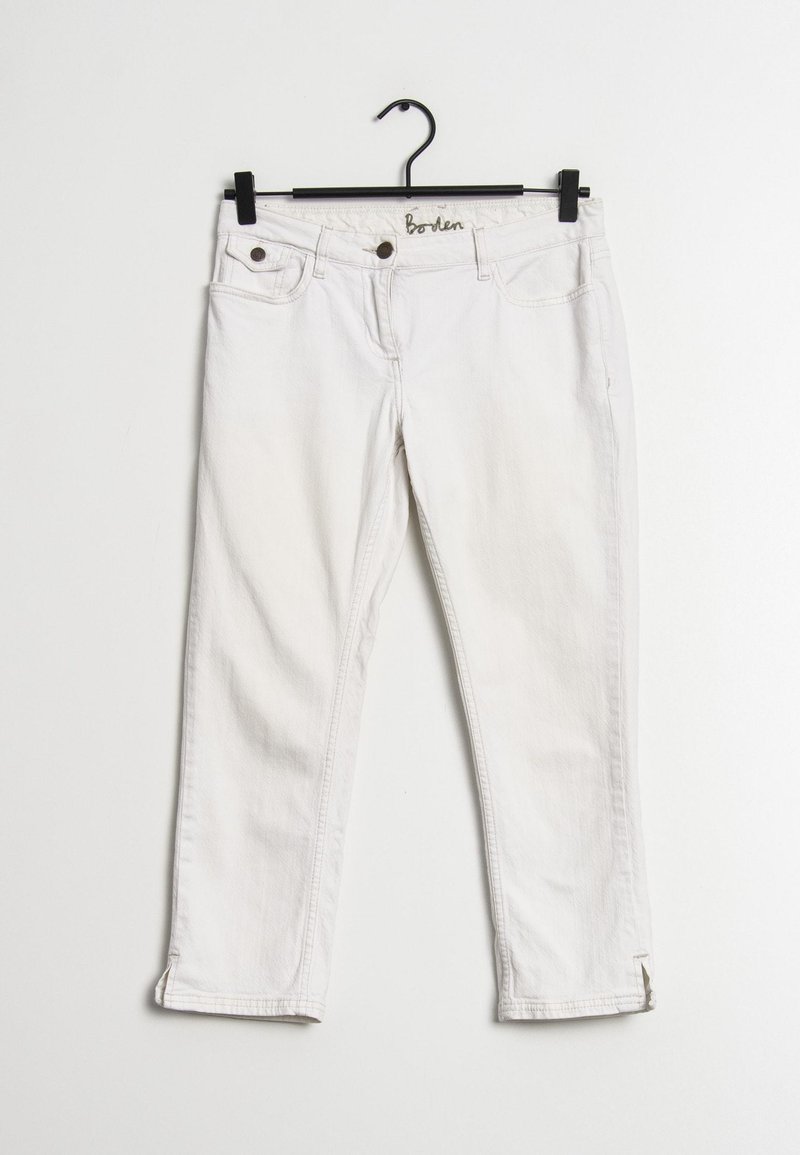 Boden Džíny Relaxed Fit - weiß