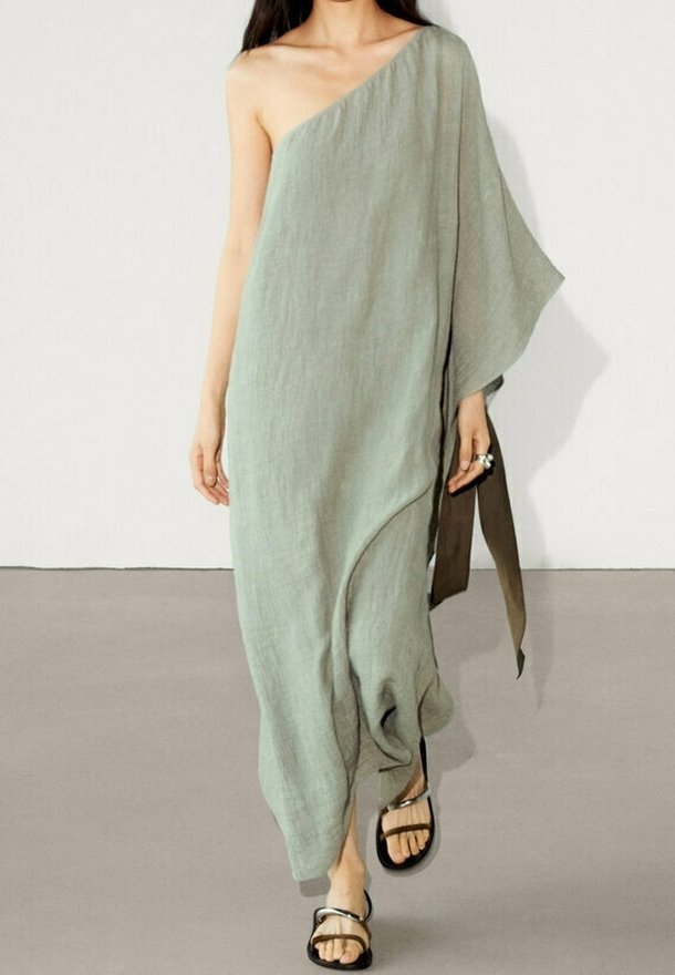 Massimo Dutti Maxi dress - green - (Pre-owned)