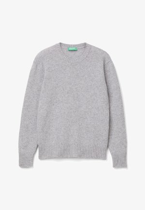 United Colors of Benetton IN PURE SHETLAND - Jersey de punto - grey