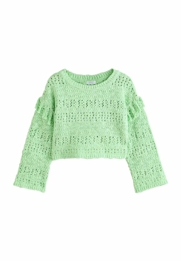 TASSLE CROCHET - Strickpullover