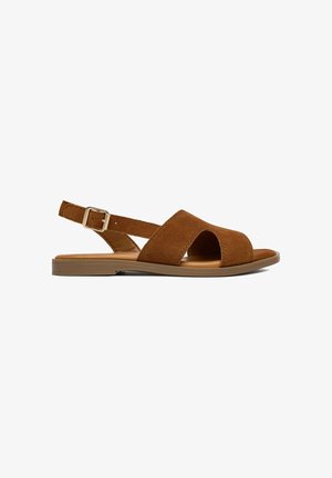 Lasocki, LASOCKI WOMEN'S SANDALS BROWN - Riemensandalette - brown
