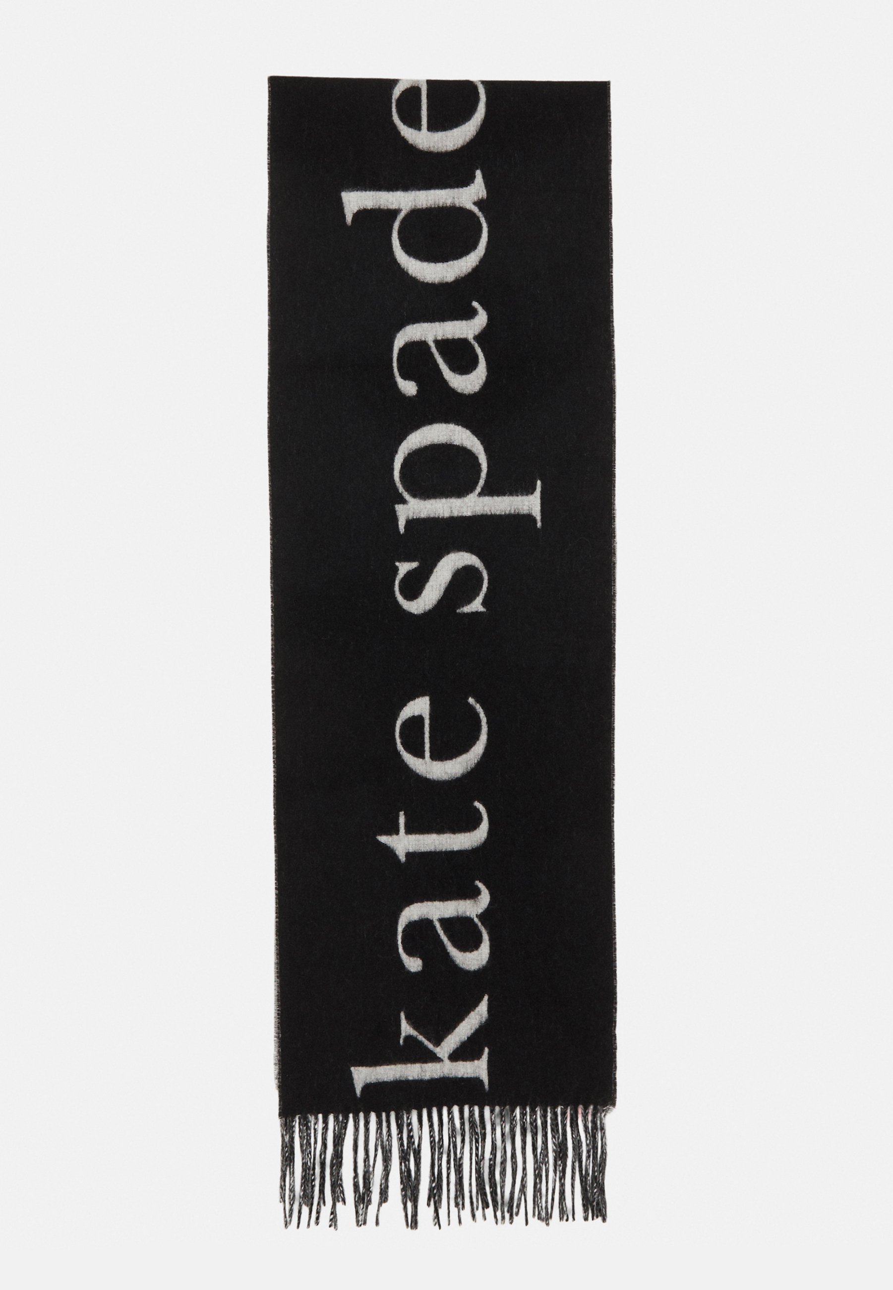 kate spade new york LOGO SCARF Schal black/schwarz Zalando
