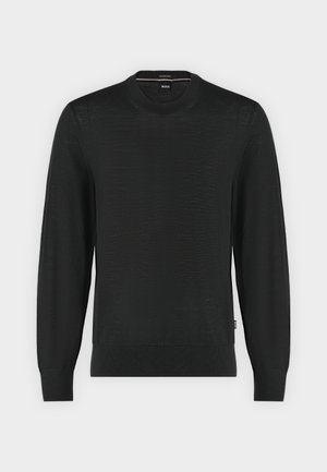 BOSS, H-LENO - Pullover - black