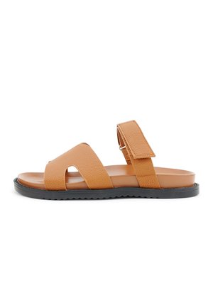 Mules - hazel brown