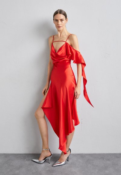 David Koma DRESS - Cocktail φόρεμα / Φόρεμα για πάρτι - red