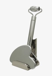 SACHEU BEAUTY GUA SHA, FACIAL ROLLER AND TOOL HOLDER - Ansiktsvård - tillbehör - silver