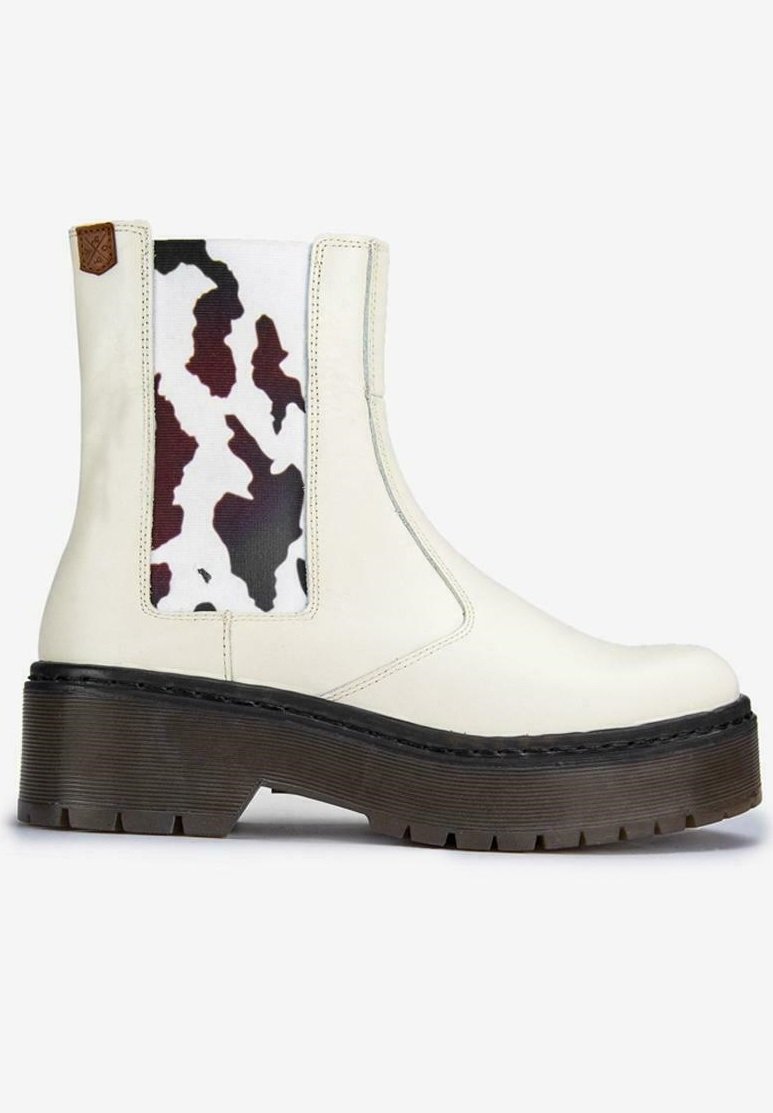 POPA CHELSEA - Botines con plataforma - blanco - Zalando.es
