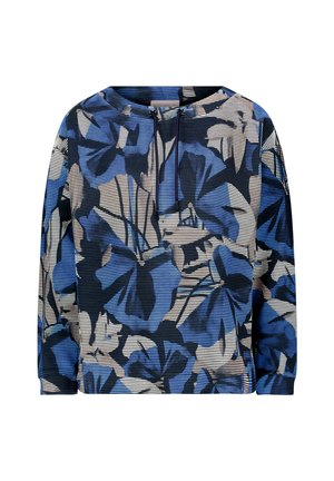 Betty Barclay, BETTY BARCLAY MIT KORDELZUG SWEATSHIRT - Sweater - blau beige