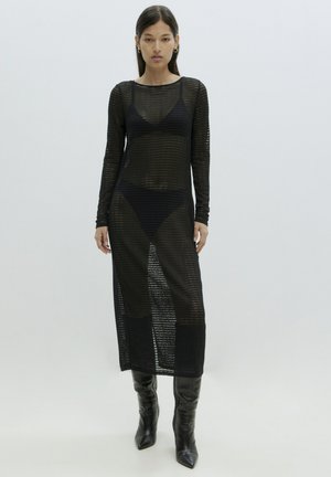 KAIRI - Strickkleid - schwarz