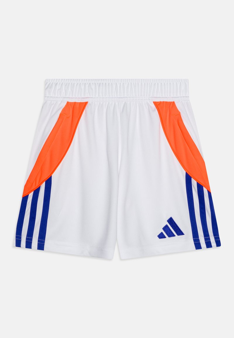 adidas Performance TIRO 24 KIDS - Športne kratke hlače - white/lucid blue/solar red