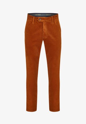 GARVEY - Trousers - cognac