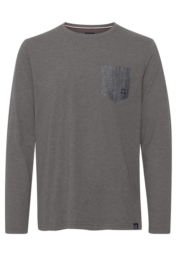FQDANFO - Long sleeved top - peat melange3