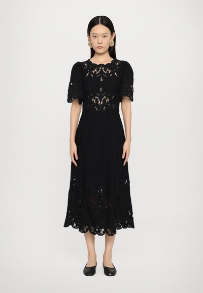 Sea GIANNA MIDI DRESS - Nappali ruha - black