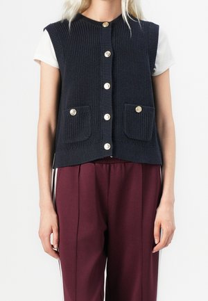 Waistcoat - dark blue