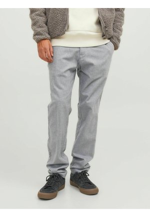 JPSTMARCO JJWINTER LC - Chino stiliaus kelnės - grey melange