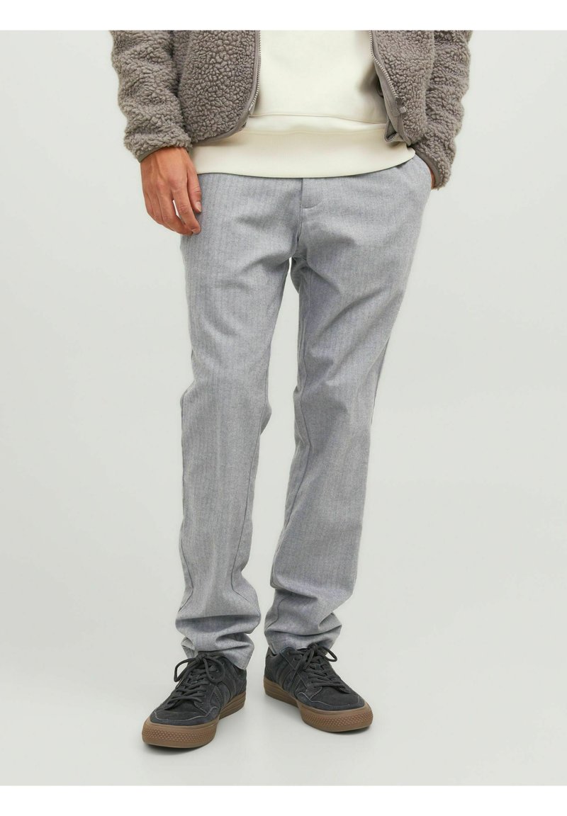 Jack & Jones - JPSTMARCO JJWINTER LC - Hlače chino - grey melange, Povečajte