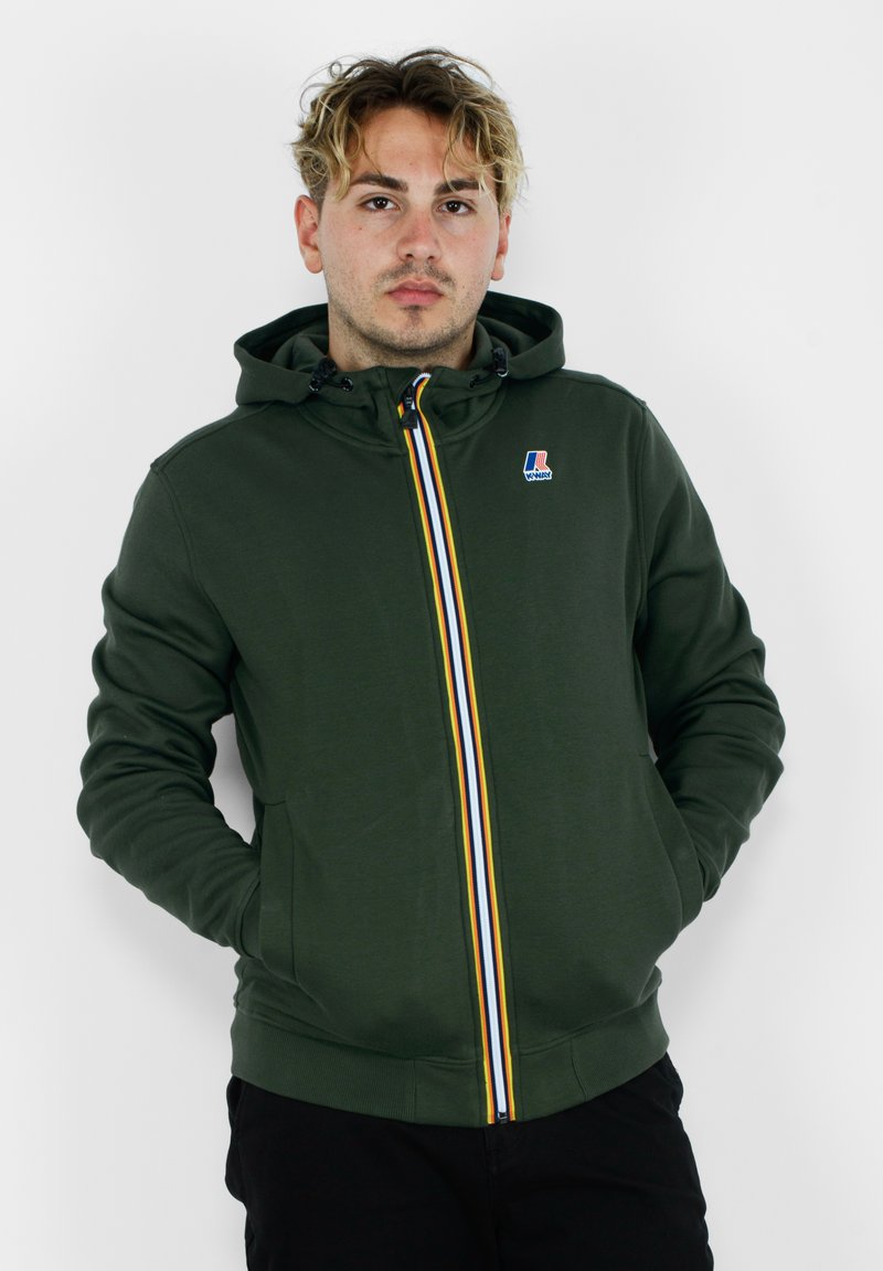 K-Way LE VRAI ARROUX - Felpa con zip - green