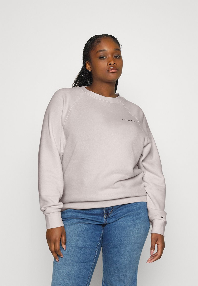 Tommy Hilfiger White Cotton Women Sweatshirt main image 1