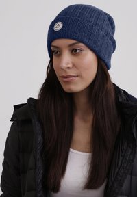 CASH-MERE UNISEX - Čepice - jeans blau