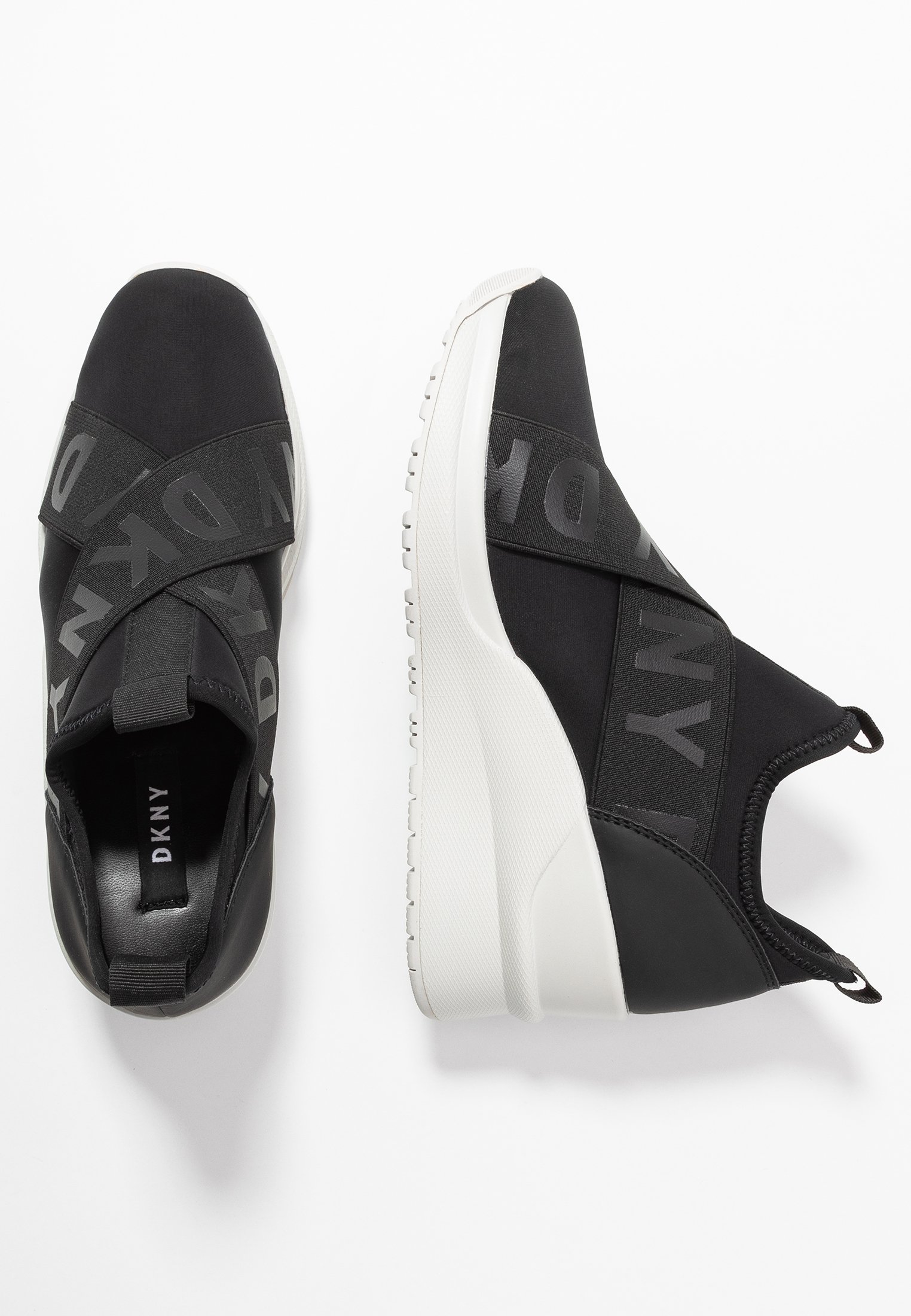 dkny leya wedge sneakers