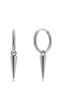 PEAK HOOPS - Pendientes - steel